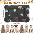 Tuanse 4 Pack Ultra Soft Dog Cat Bed Mat Small Animal Guinea Pig Bed - Image 2
