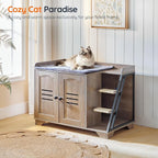 HOOBRO Cat Litter Box Enclosure - Image 4