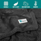 PetAmi Dog Blanket for Bed, XL Pet Blanket Large Dogs, Fleece Furniture Couch - Image 8
