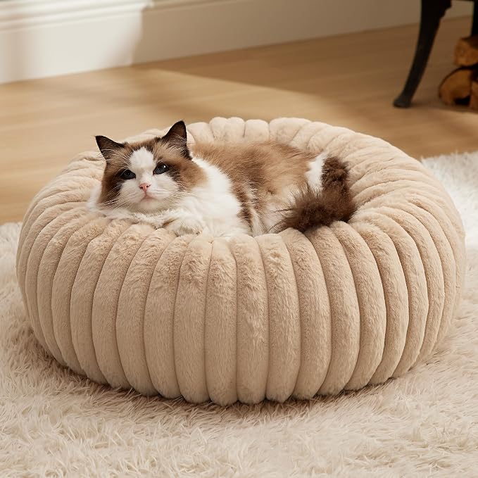 Bedsure ComfyFleece™ Cat beds for Indoor Cats by BEDSURE