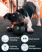 Mewlmart Giggle Ball for Dogs Owl Toys for Aggressive Chewers Punching Balls - Image 5