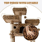 SHA CERLIN 81 Inches Extra Large Cat Tree - Image 4