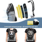 WOYYHO Pet Dog Carrier Backpack Small Dog Front Backpack Ventilated Dog Carrier - Image 6
