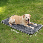 Non-Slip Dog Bed Mat for Car, Fuzzy Backseat Pet Mat, Travel Pet-Friendly Seat - Image 4