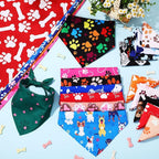 Kacctyen 50 Pcs Dog Bandanas Bulk Bandanas - Image 5