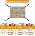 Jetec 2 Pack Cat Hammock for Cage, Catio Accessories Reversible Soft Cats Bed - Image 3