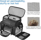 Airline Approved Pet Carrier, Collapsible Cat Carrier, Expandable Dog Carrier - Image 3