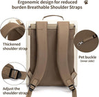 Cat Carrier Backpack, Steel Wire Frame More Stable, 600D Wear-Resistant Oxford - Image 5
