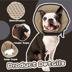 Dog Cone Collar After Surgery, Adjustable Soft Recovery Cone - Image 4