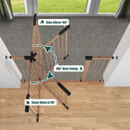 keny 29.7"-46" Baby Gate for Stairs, Auto Close Dog Gates for Doorways - Image 4