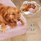 Orthopedic Dog Beds for Extra Large Dogs, Waterproof Egg Crate Foam XL Dog Bed - Image 6