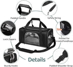 TSA Approved Pet Carrier for Small Medium Cats and Dogs | Dog Carrier - Image 4