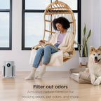 Shark Air Purifier for Home, NeverChange Compact Pro, for Bedroom, Home Office - Image 7