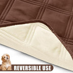 Smiry Waterproof Dog Bed Cover Blanket 40x80, Soft Reversible Pet Blanket - Image 3