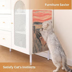 Sisal Cat Scratcher Post Mat, Durable and Shedding-Resistant Cat Scratching - Image 3