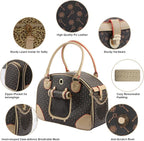 Fashion Dog Carrier PU Leather Dog Handbag Dog Purse Cat Tote Bag Pet Cat Dog - Image 3