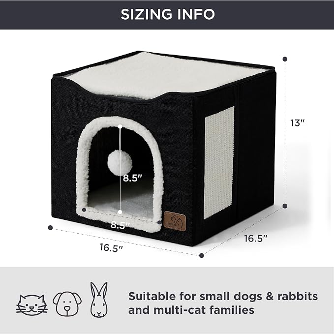 Bedsure Cat Beds for Indoor Cats - Image 3