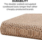 Furhaven 2-Pack Scratching Boards w/ Catnip & Wall-Mounting Hooks - Image 5