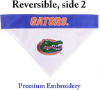 Pets First Collegiate Pet Accessories, Reversible Bandana, Florida Gators - Image 2