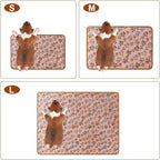 1 Pack 3 Blankets Super Soft Fluffy Premium Fleece Pet Blanket Flannel Paw - Image 2