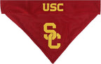 Pets First Collegiate Pet Accessories, Reversible Bandana, USC Trojans Size - Image 2