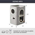 Bedsure 2 Story Cat House - Image 6