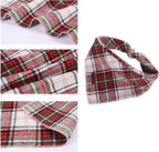 Lionet Paws Christmas Dog Bandana Washable Cotton Handkerchief Scarf Triangle - Image 2