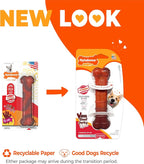 Nylabone Textured Bone Power Chew Toy - Image 2