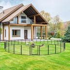 Dog Playpen Outdoor Extra Wide 32 Piece Panels Heavy Duty Dog Fence 40" Height - Image 5