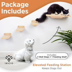 INICIO Cat Shelves – Dog Proof Feeding Station - Image 2