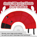 Dog Cone Collar After Surgery, Adjustable Soft Recovery Cone - Image 7