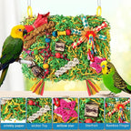 Bird Toys Parakeet Toys, Large-Sized Parrot Foraging & Shredding Cage Hanging - Image 4