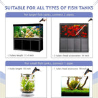 hygger Aquarium Gravel Cleaner, New Quick Water Changer - Image 6