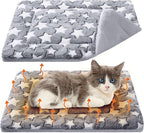 VitalCozy 2 Pack Self Warming Cat Mat Self Heating Pad Bed Reversible Machine by VitalCozy