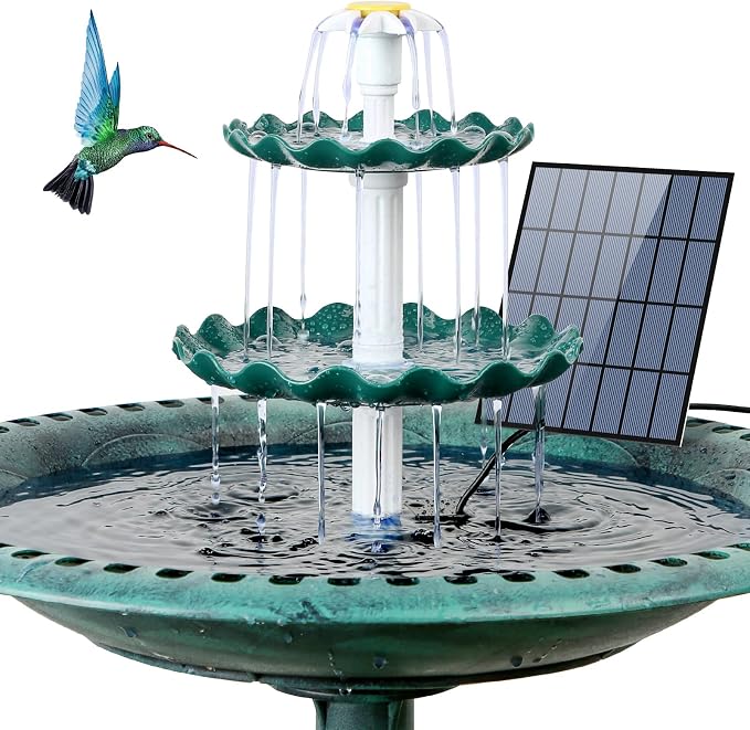 AISITIN 3 Tiered Bird Bath by AISITIN