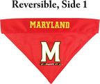 Pets First Collegiate Pet Accessories, Reversible Bandana, Maryland Terrapins - Image 3