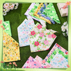 200 Pcs Spring Dog Bandanas Bulk Floral Dog Bandanas - Image 5
