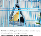 Warm Bird Nest House Shed Hut Parrot Sleeping Bed Hanging Hammock Snuggle Cave - Image 4