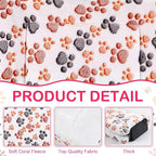 Tuanse 4 Pack Ultra Soft Dog Cat Bed Mat Small Animal Guinea Pig Bed - Image 3