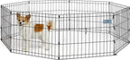 MidWest Homes for Pets Folding Metal Puppy / Dog Exercise Pen, Indoor/Outdoor by MidWestHomesForPets