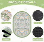 Bienbee Cat Litter Mat, Urine and Water Proof, Bean-Green M - Image 3