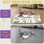 Cat Fun Pet Feeding Mat, Absorbent Bowl Pad - Image 4