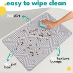 NALALAS Large Dog Mat for Food and Water, Cat Feeding Mat | Large Waterproof - Image 4