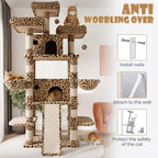 SHA CERLIN 81 Inches Extra Large Cat Tree - Image 6
