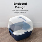 IRIS USA Cat Litter Box, Large Enclosure - Image 4