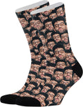 D-Story Custom Face Socks, Personalized Photo Picture on Socks, Unisex Athletic by Enjoy-yjl