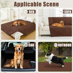 Smiry Waterproof Dog Bed Cover Blanket 40x50, Soft Reversible Pet Blanket - Image 5