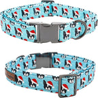 Dog Collar, Christmas Dog Collar Plaid Pet Collar Bow Holiday Bows Girl Boy - Image 4