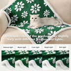 Waterproof Blanket for Dog Puppy Cat, Cute 3D Textured Flower Dog Blanket for - Image 7