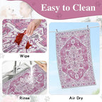 famibay Dog Food Mat, Absorbent Cat Dog Mats - Image 5